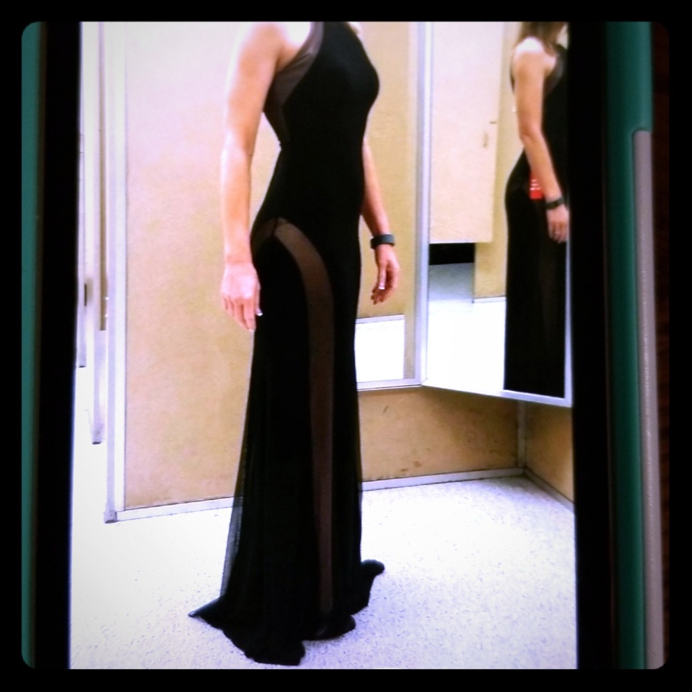 Floor length cocktail dress - Picture 1 of 4